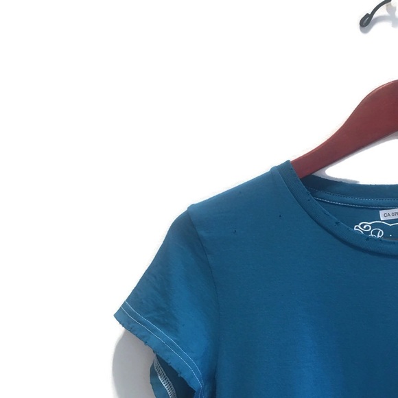 NWOT Project E distressed tshirt 100% cotton Small - Picture 7 of 14